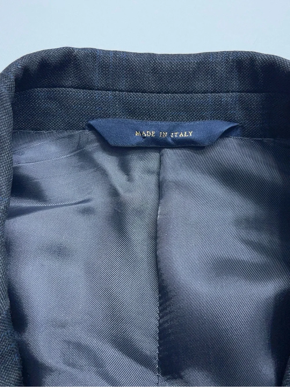 Brooks Brothers Vitale Barberis Canonico Wool Suit Coat Mens 38 Short Gray Italy